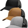 FURTALK Mens Trucker Hat Structured Mesh Baseball Cap Adjustable Classic