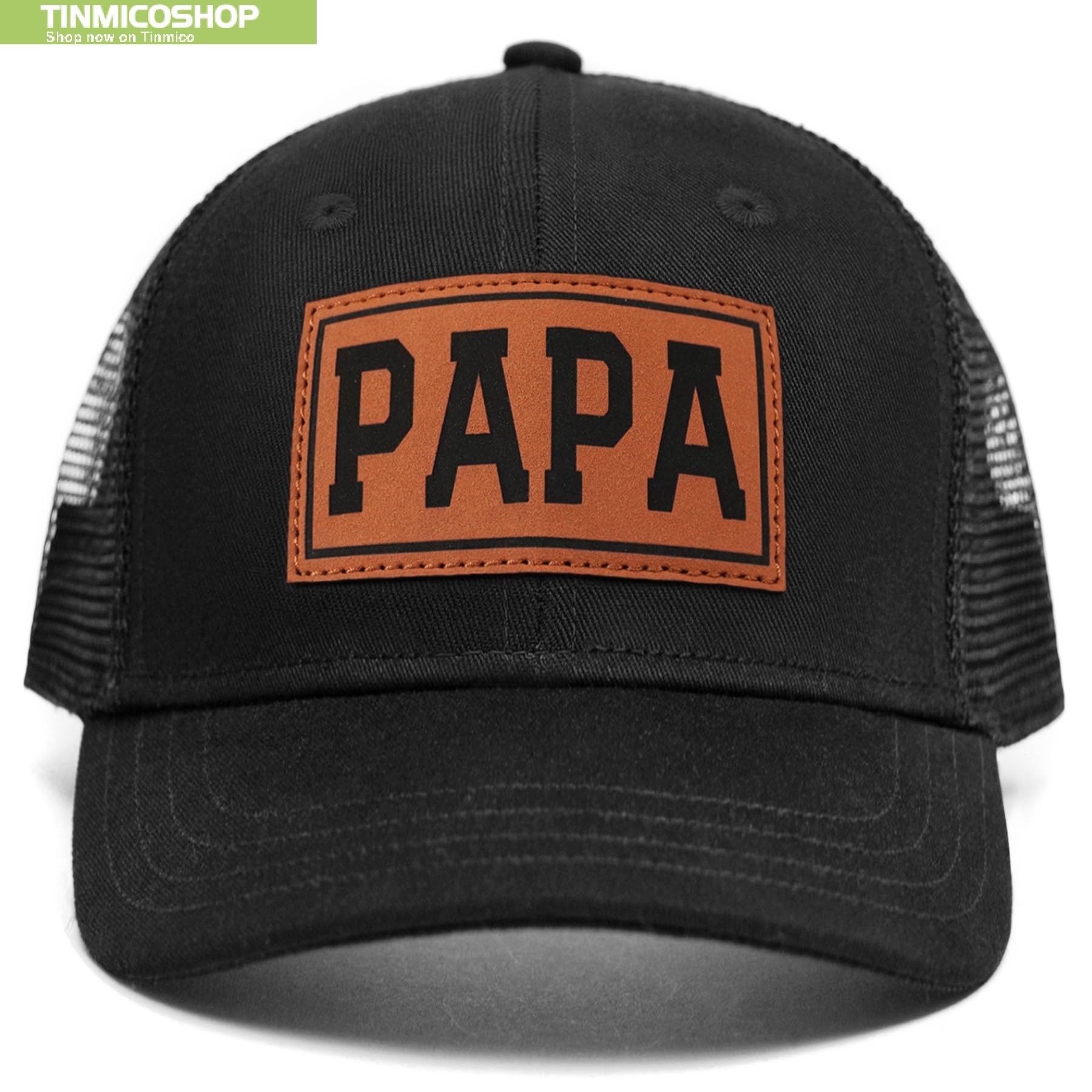 Best Dad Ever Hat for Father Grandpa - Dad Hat Fathers Day Birthday Gifts from Daughter Son Trucker Hat - Image 3